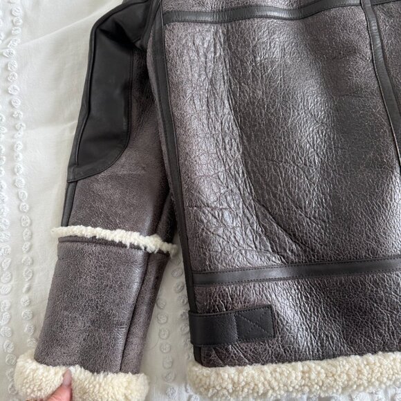 Balenciaga Black and White Leather Jacket - Picture 15 of 15